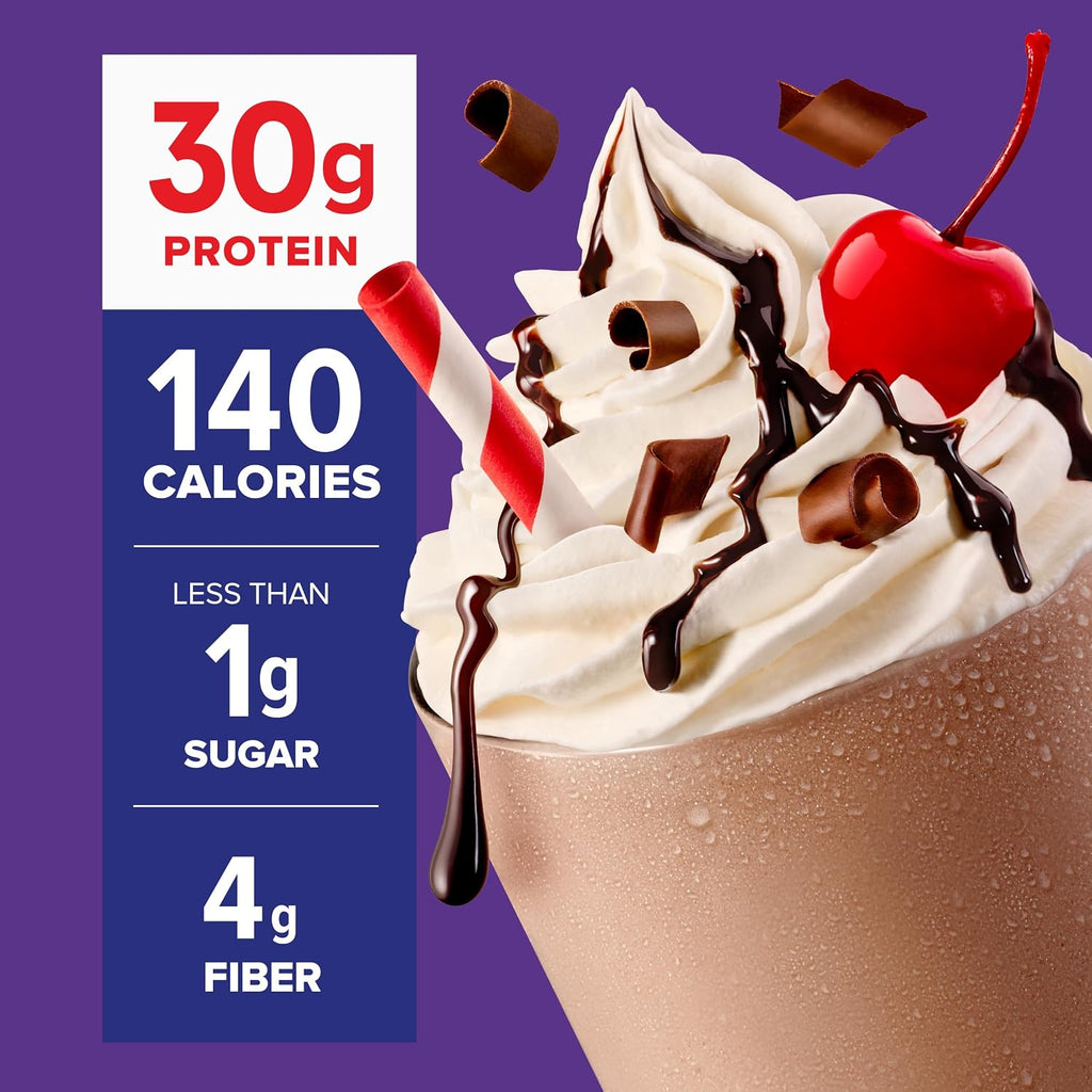 Pure Protein Chocolate Protein Shake, 30g Complete Protein, Ready to Drink and Keto-Friendly, Vitamins A, C, D, and E plus Zinc to Support Immune Health, 11oz Bottles, 12 Pack